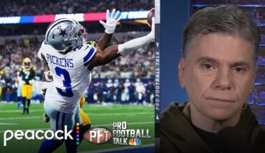 Cowboys' George Pickens 'knew what he was doing' with penalty | Pro Football Talk | NFL on NBC