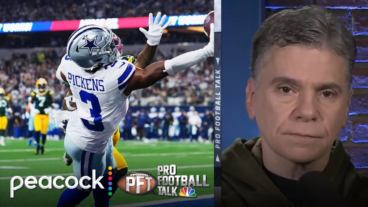 Cowboys' George Pickens 'knew what he was doing' with penalty | Pro Football Talk | NFL on NBC