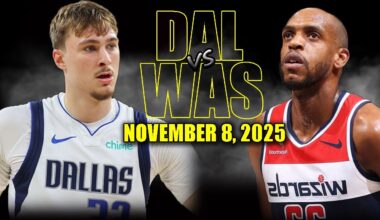 Dallas Mavericks vs Washington Wizards Full Game Highlights - November 8, 2025 | NBA Season