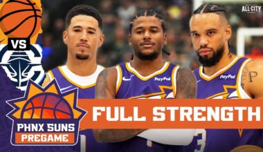 PREGAME: Phoenix Suns BIG 3 FULLY HEALTHY In Clippers Rematch