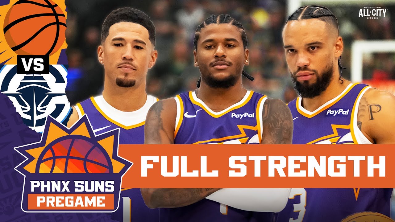 PREGAME: Phoenix Suns BIG 3 FULLY HEALTHY In Clippers Rematch