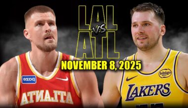 Los Angeles Lakers vs Atlanta Hawks Full Game Highlights - November 8, 2025 | NBA Season