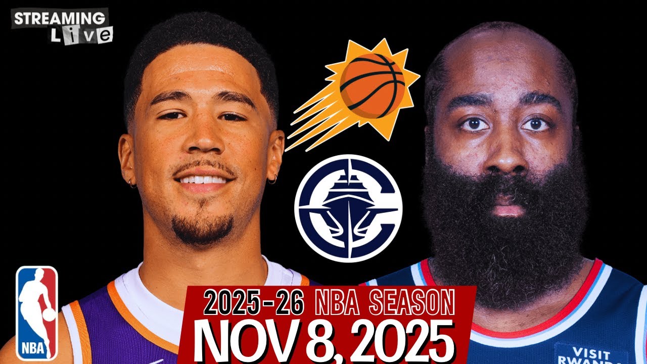 James Harden vs Devin Booker | Phoenix Suns vs Los Angeles Clippers NBA Live Stream
