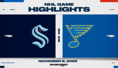 NHL Highlights | Kraken vs. Blues - November 8, 2025