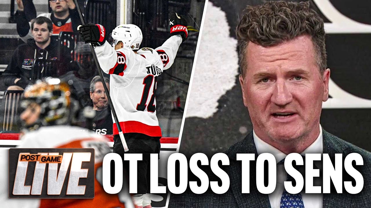 Flyers came back from 2-0 deficit, but lose to Senators in overtime, 3-2 | Flyers PGL