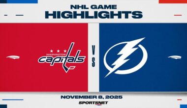 NHL Highlights | Capitals vs. Lightning - November 8, 2025