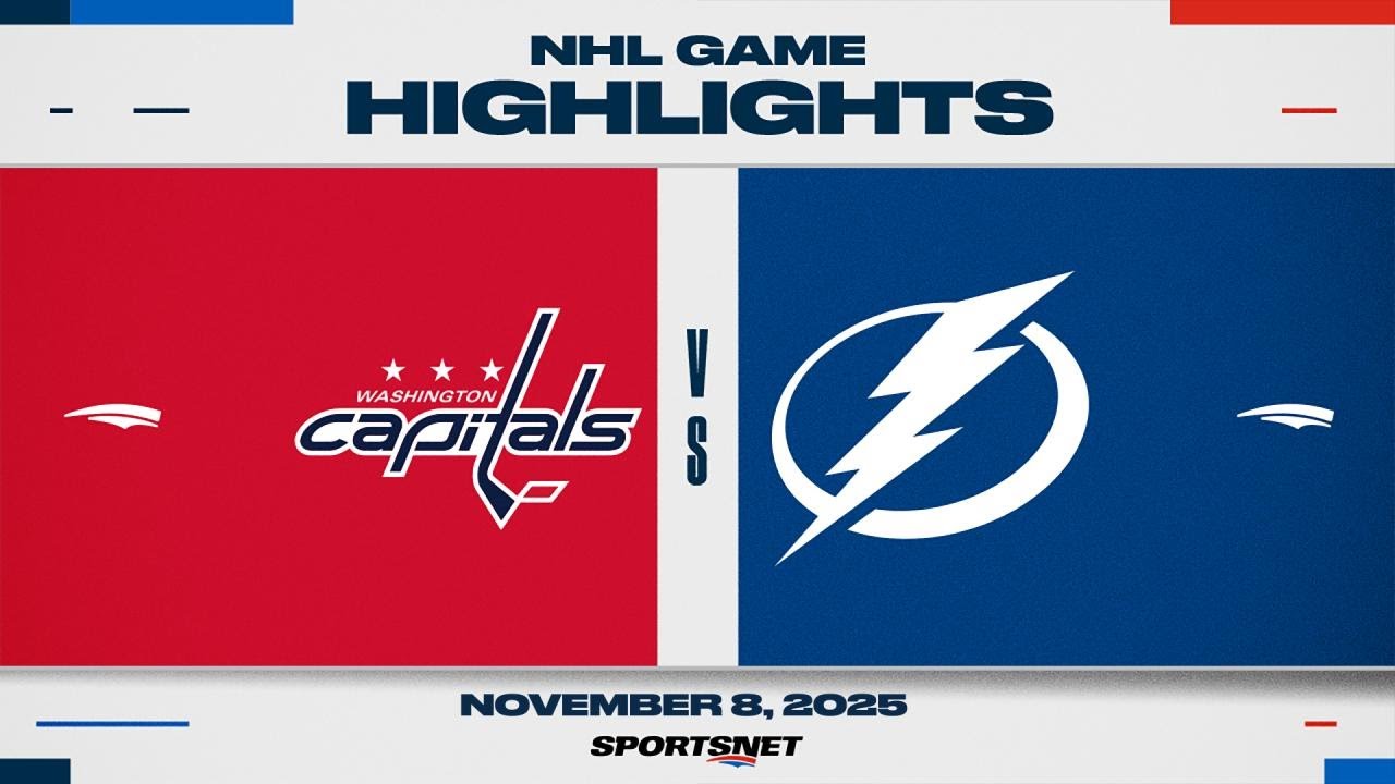 NHL Highlights | Capitals vs. Lightning - November 8, 2025