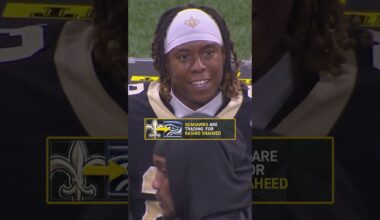 Saints trading WR Rashid Shaheed to the Seahawks #NFL #Trade #Seahawks #Saints