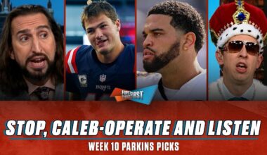 Danny is NOT guaranteeing Bears win vs Giants 😅 Chiefs vs. Broncos, Pats highlight Parkins' Picks