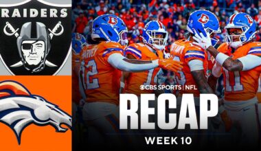 Broncos Avoid Upset vs Raiders, Extend Win Streak to 7 and Improve to 8-2 | Game Recap