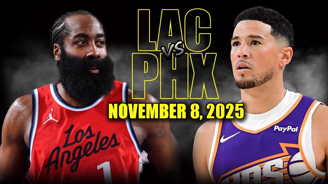 Los Angeles Clippers vs Phoenix Suns Full Game Highlights - November 8, 2025 | NBA Season