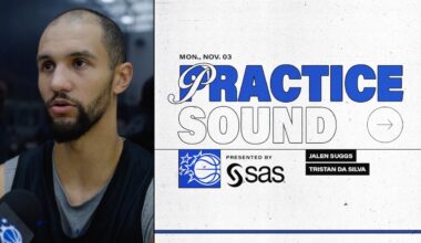 PRACTICE SOUND: JALEN SUGGS AND TRISTAN DA SILVA PRESENTED BY SAS 11.03.25
