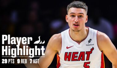 Nikola Jović CAREER Night 🏀 HEAT vs. Trail Blazers | HEAT Highlights | November 8, 2025