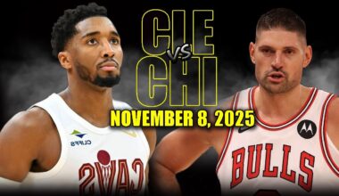 Cleveland Cavaliers vs Chicago Bulls Full Game Highlights - November 8, 2025 | NBA Season
