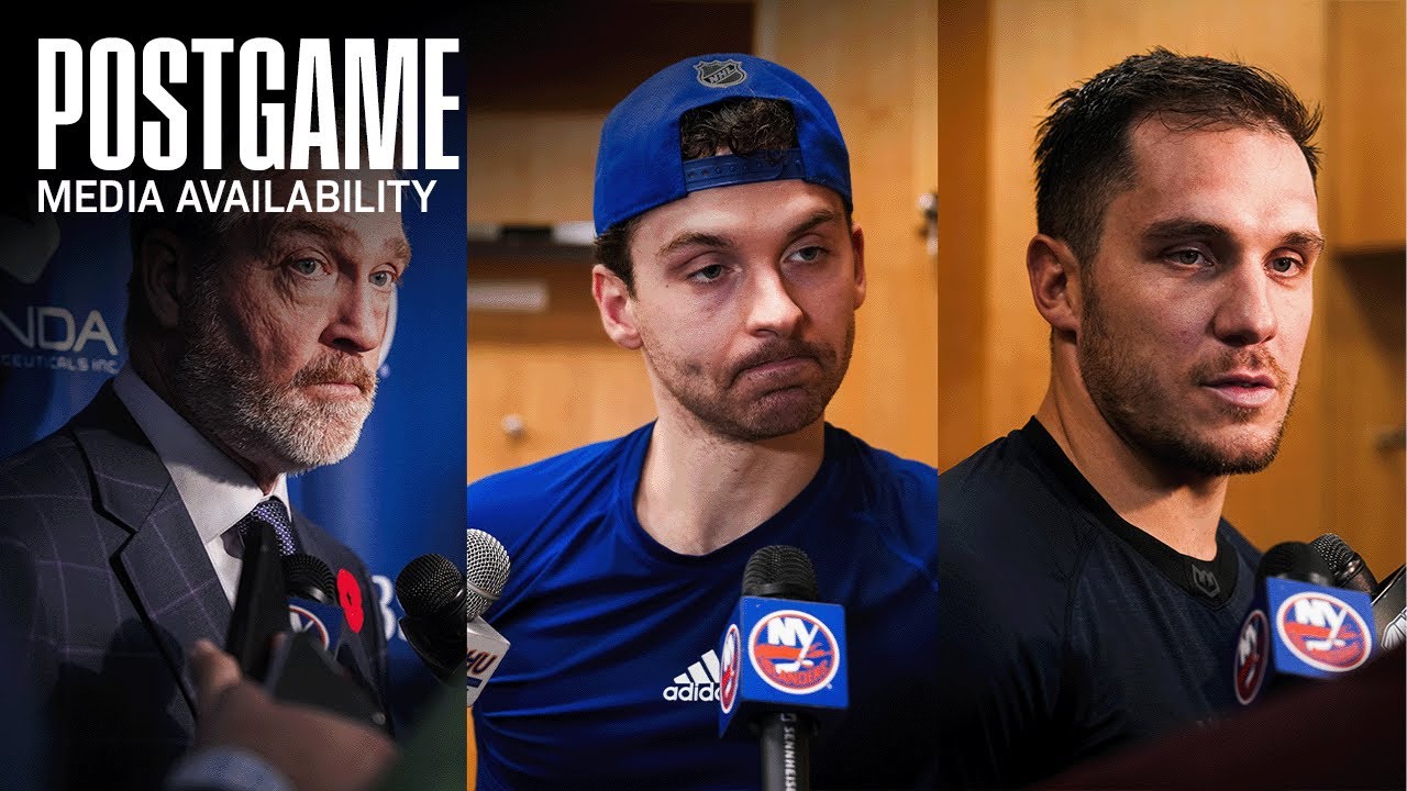New York Islanders Postgame Availability | NYI 5 vs NYR 0 (11/08/25)