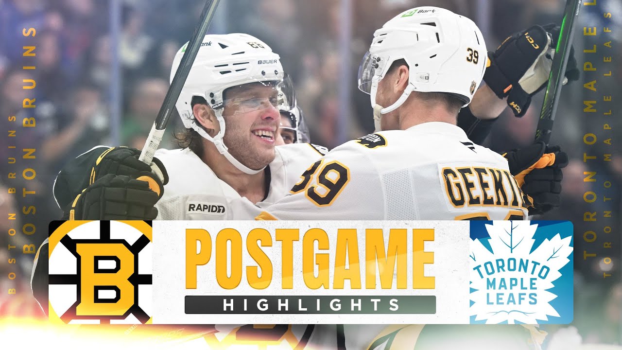 CONDENSED GAME: Boston Bruins vs. Toronto Maple Leafs - 11/8/2025