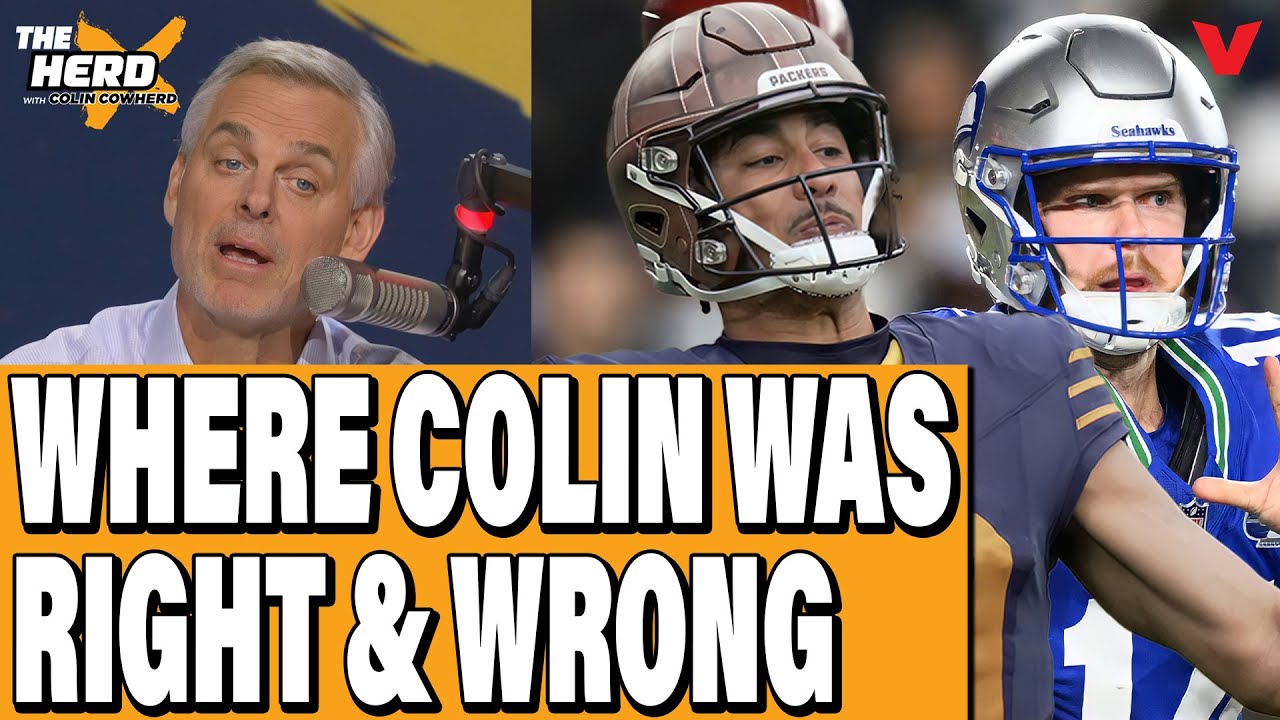 What Colin Cowherd got RIGHT & WRONG: Chiefs, Rodgers, Packers, Darnold, Dodgers, Eagles | HERD NFL