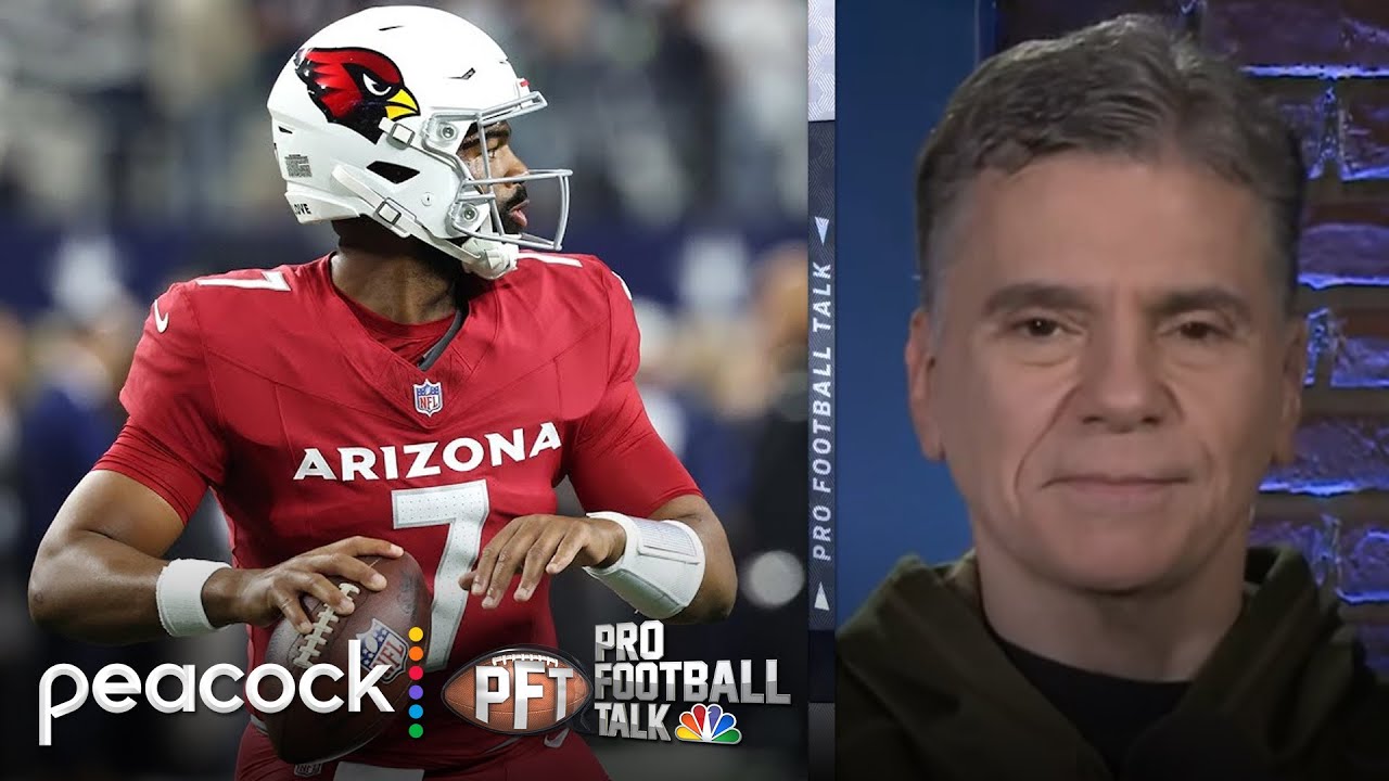 Jacoby Brissett proves he’s ‘the guy’ for Cardinals after Week 9 | Pro Football Talk | NFL on NBC