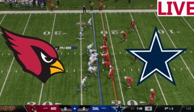 🔴 LIVE🔴Arizona cardinals VS Dallas Cowboys  /Week 9/ Madden NFL 26