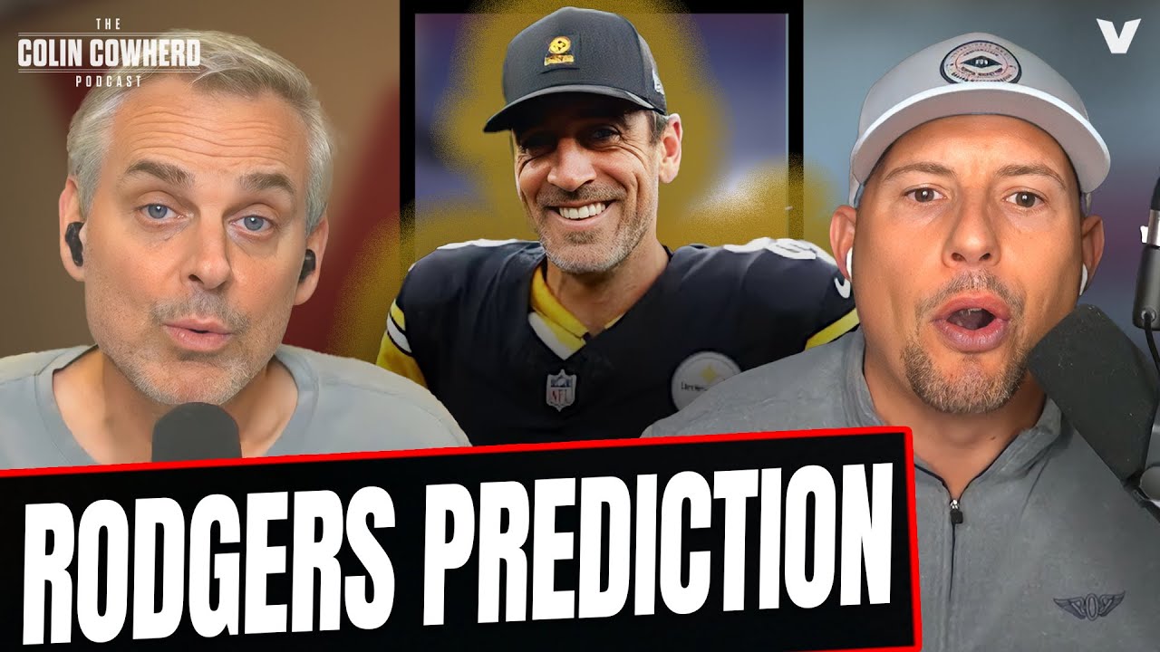 Colin Cowherd PREDICTS if Aaron Rodgers & Steelers WIN AFC North over Lamar Jackson & Ravens | NFL