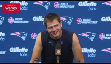 Drake Maye: "It's Been a Journey." | Patriots Press Conference
