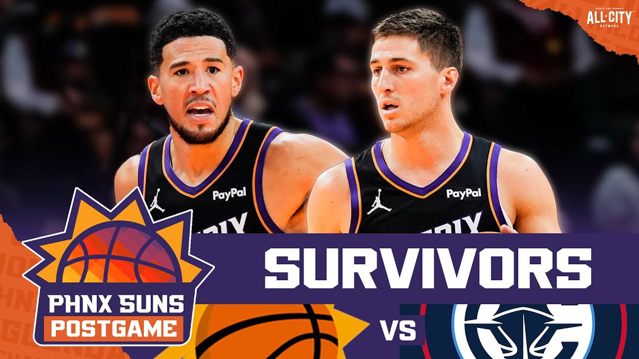 POSTGAME: Phoenix Suns, Devin Booker SNAG FIRST ROAD WIN After Jalen Green Injury vs Clippers