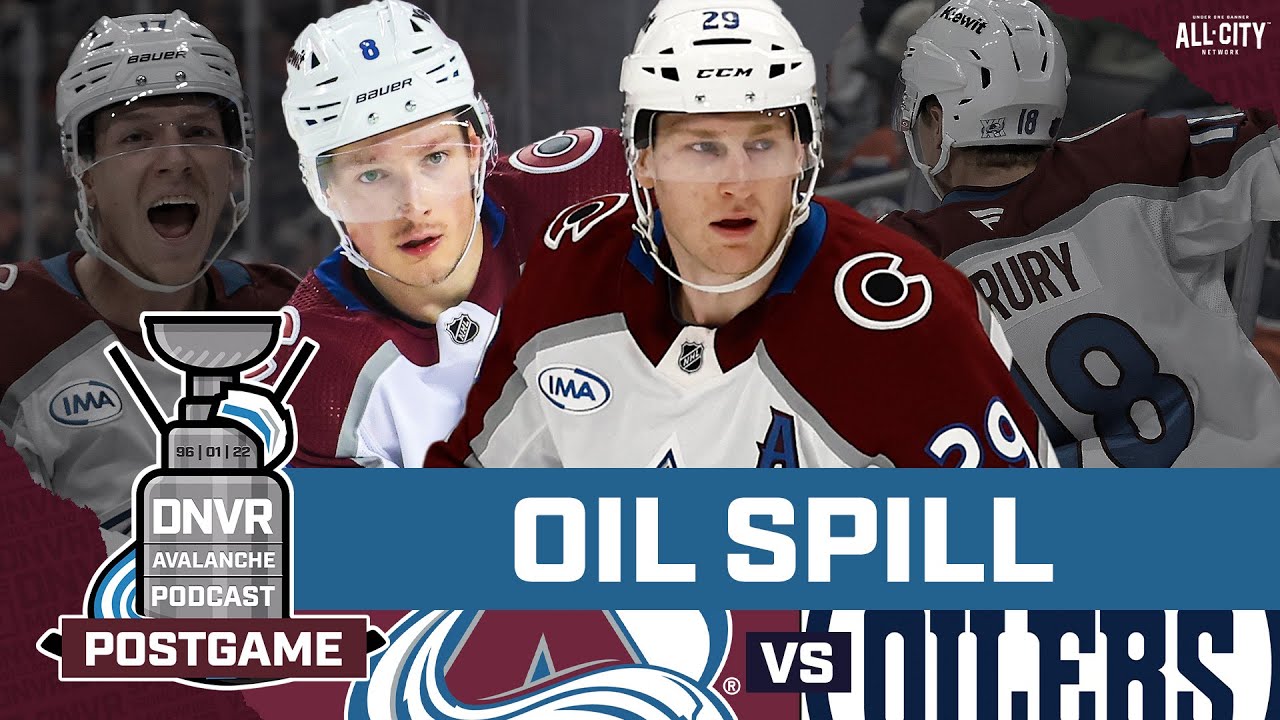 Makar and the Colorado Avalanche ANNIHILATE the Edmonton Oilers | DNVR Avalanche Postgame Podcast