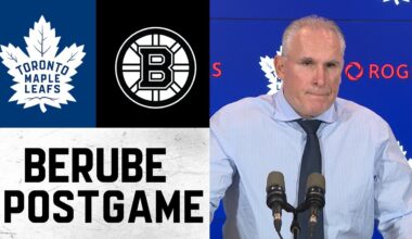 Craig Berube | Post Game vs. Boston Bruins | November 08, 2025