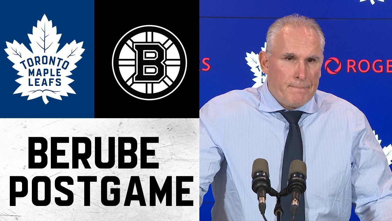 Craig Berube | Post Game vs. Boston Bruins | November 08, 2025