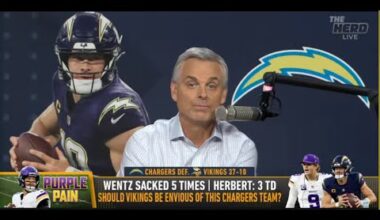 THE HERD | Colin Cowherd WORRIED Minnesota Vikings Will STRUGGLE At QB | NFL