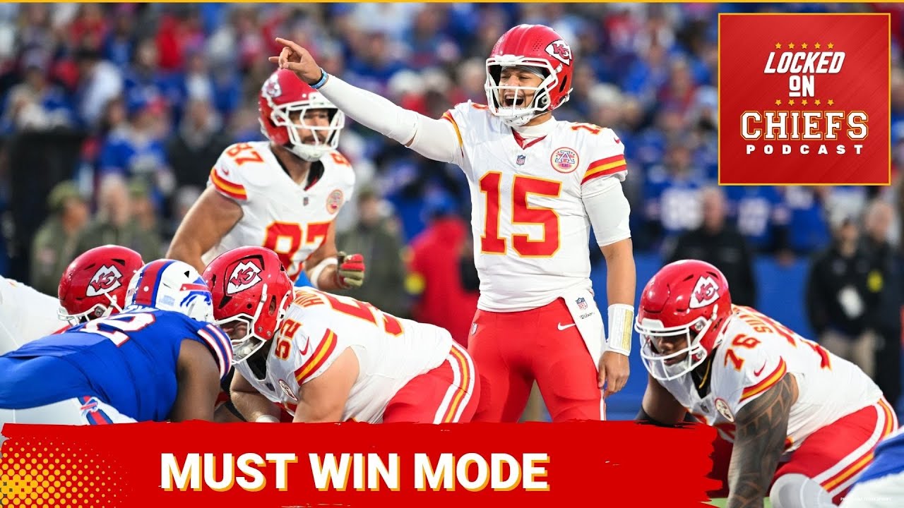 Kansas City Chiefs Are Now Outside the Playoffs | Can They SURVIVE Brutal AFC West Gauntlet Ahead