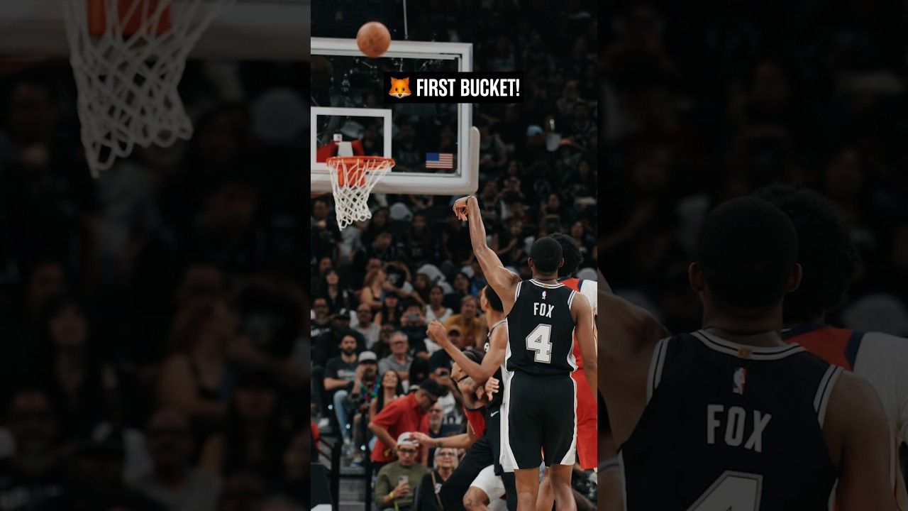 WELCOME BACK, DE’AARON FOX! 🦊 #nba #spurs #deaaronfox 📺 FanDuelSN SW