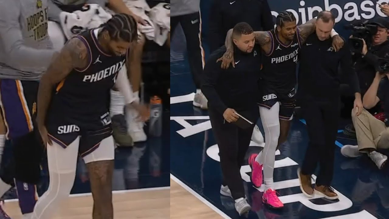 Jalen Green helped to locker room after hamstring injury in 2nd game with Suns