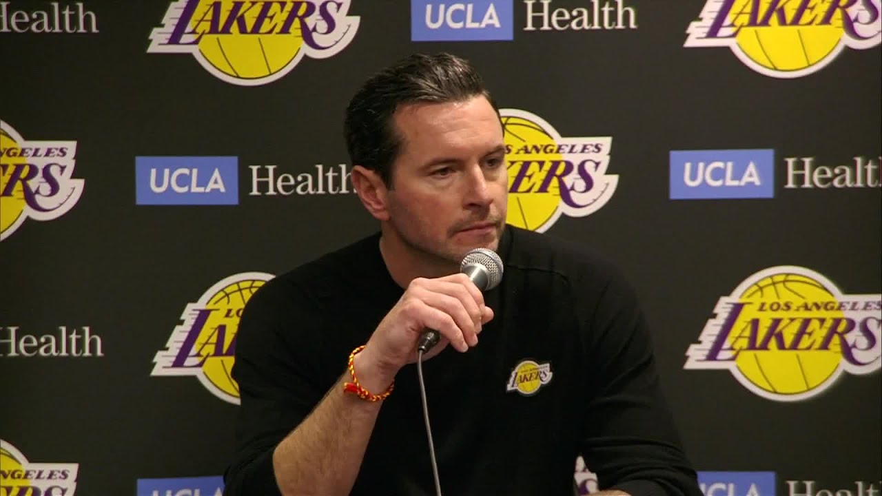 JJ Redick keeps it very short after Lakers' loss to the Hawks | NBA on ESPN