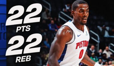 Jalen Duren's MONSTER DOUBLE-DOUBLE! (22 PTS, 22 REB) | November 5, 2025