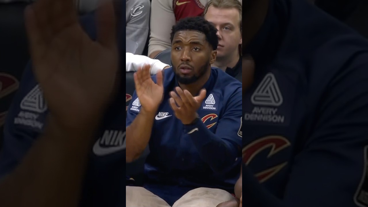 🎤 Spida on the mic! #LetEmKnow #Cavs #DonovanMitchell #NBA #Shorts