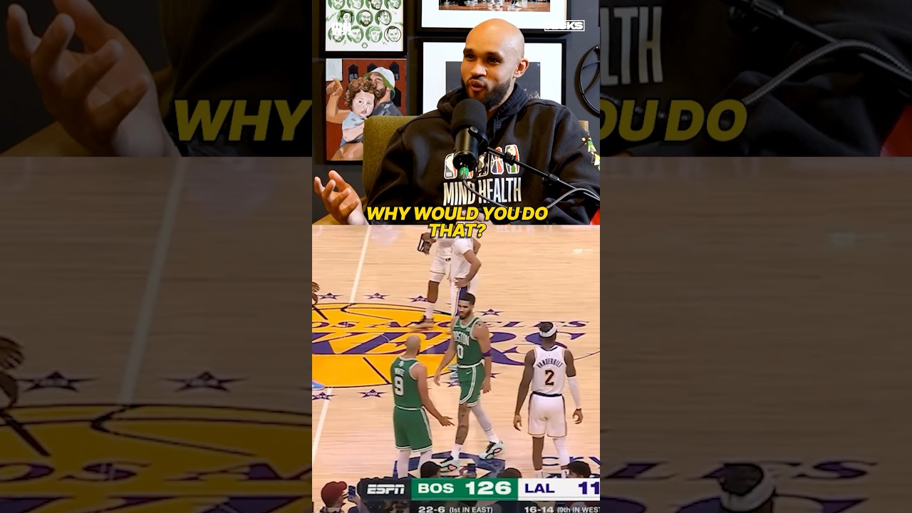 JT did Derrick so dirty here 😭 #jaysontatum #derrickwhite #celtics #nba #whitenoisepodcast