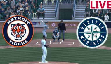 🔴LIVE 🔴  Detroit Tigers VS  Seattle Mariners /October 10/ Mlb Division Series 6/MLB THE SHOW 25