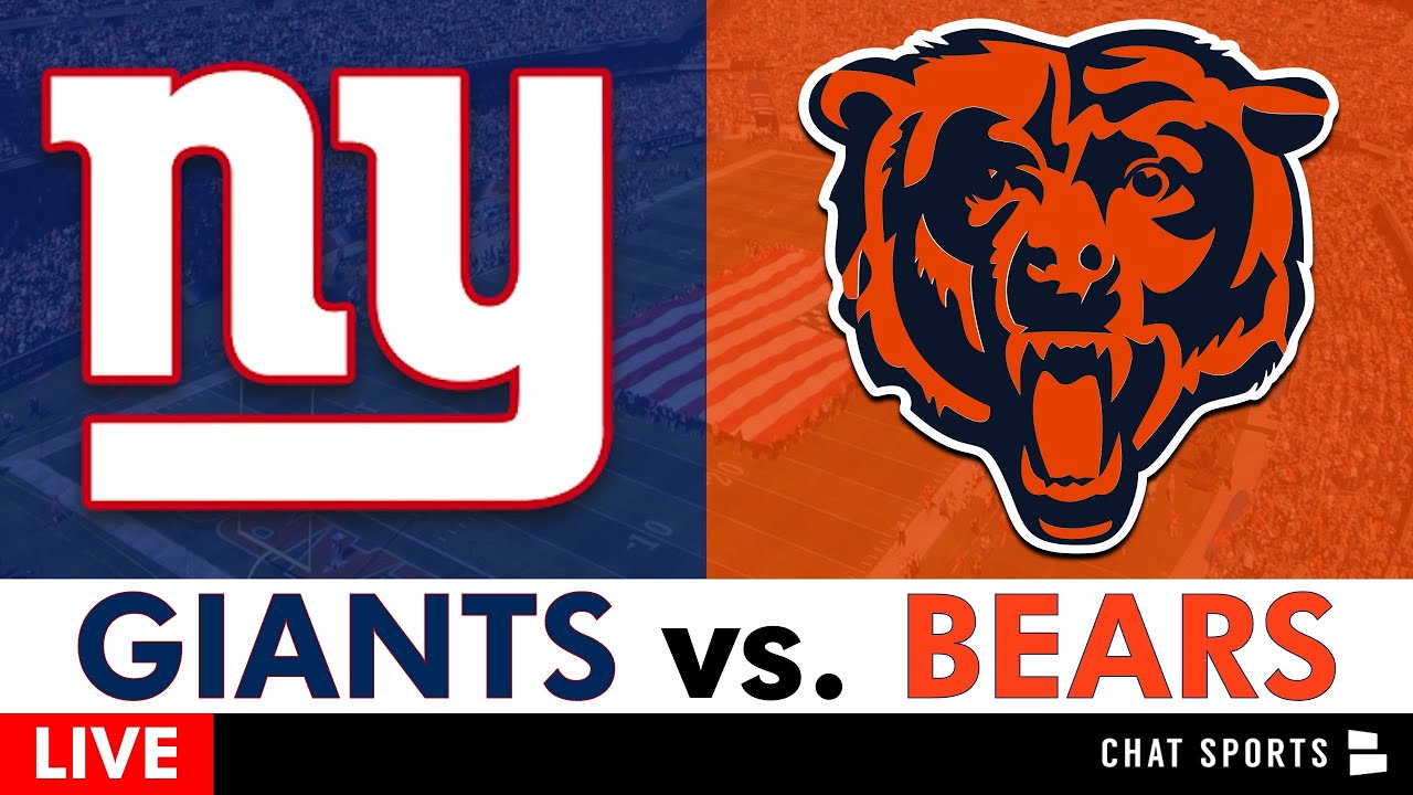 Giants vs. Bears Live Streaming Scoreboard, Free Play-By-Play, Highlights | NFL Week 10