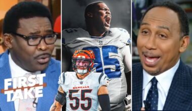 FIRST TAKE | Cowboys are Super Bowl bound! - Micheal Irvin on Dallas lands Quinnen Williams & Wilson