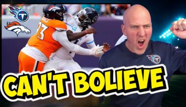 Tennessee Titans Fan MELTDOWN Over Loss to Denver Broncos