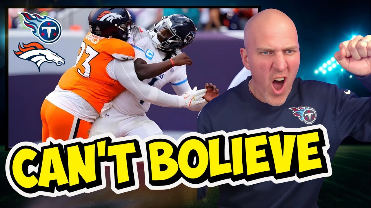 Tennessee Titans Fan MELTDOWN Over Loss to Denver Broncos