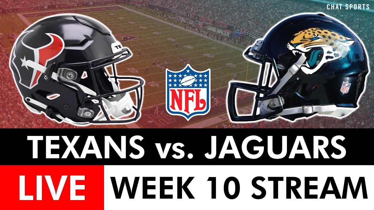 Texans vs. Jaguars Free Streaming Scoreboard, Play-By-Play & Highlights | NFL Week 10 Live On CBS