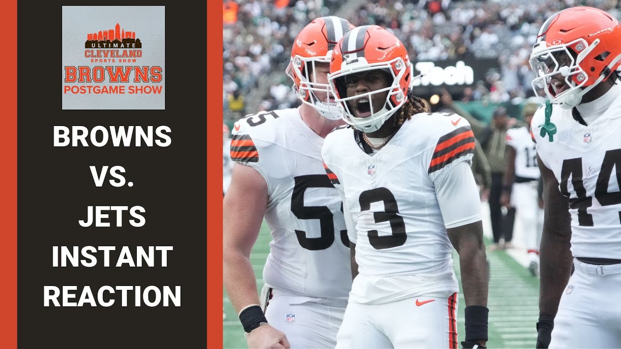 CLEVELAND BROWNS VS. NEW YORK JETS INSTANT REACTION