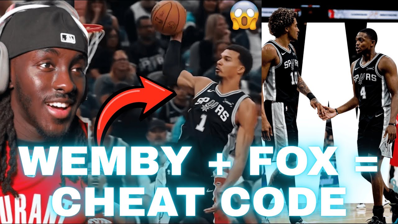 OMG WEMBY & FOX ARE SCARY.. Spurs Vs Pelicans Highlights Reaction