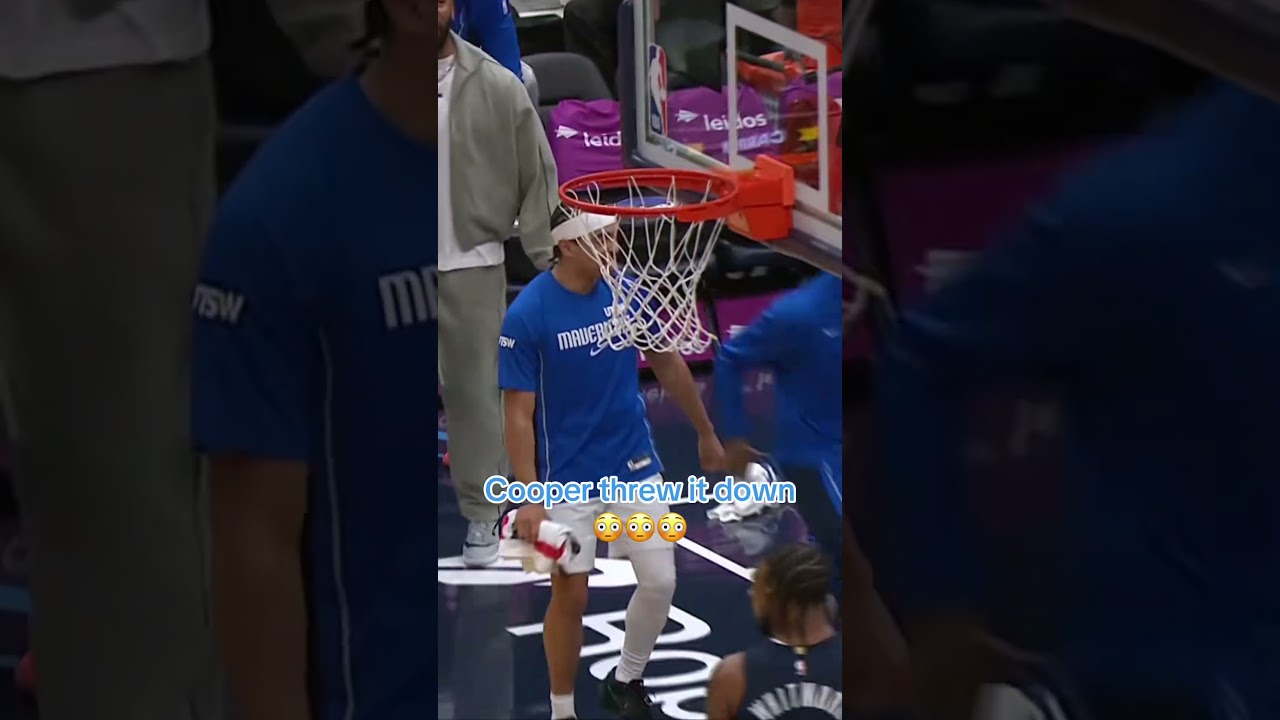One-hand SLAMMA JAMMA 💥 #cooperflagg #dallasmavericks #nba
