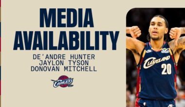 Cavs vs Bulls | De'Andre Hunter, Jaylon Tyson, Donovan Mitchell Post Game | 11.8.2025