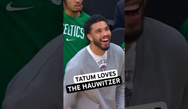 HIGHLIGHTS: Jayson Tatum couldn't believe these Sam Hauser's threes🔥 #samhauser #bostonceltics #nba