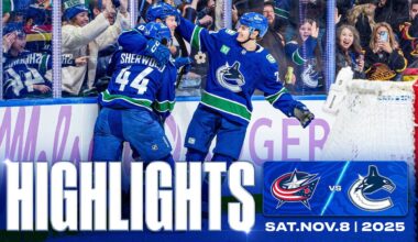 Game in 10 | Canucks vs. Blue Jackets Highlights (Nov 8, 2025)