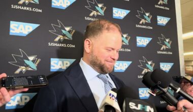 Warsofsky Talks San Jose's Heart | Sharks vs. Panthers Post-Game (11.8.25)